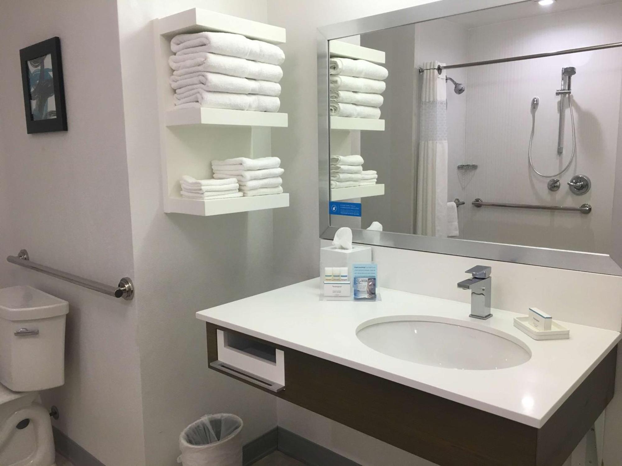 King Studio with Roll-In Shower - Mobility Access/Non-Smoking